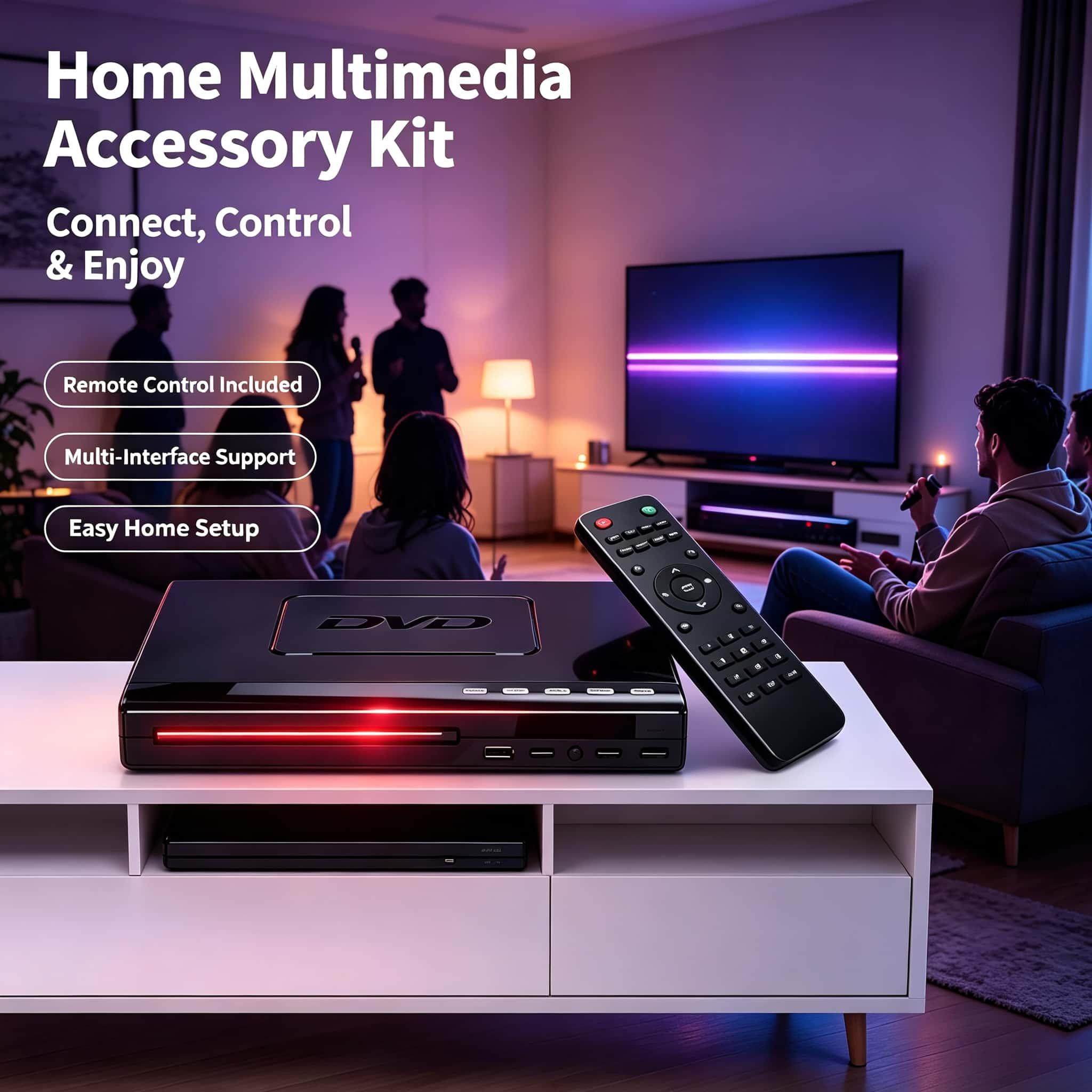 Image of Cd Dvd Disc Storage Organizer Box, Portable Desktop Media Disc Holder Rack, Space‑ Case For Home Cabinet & Desktop Storage