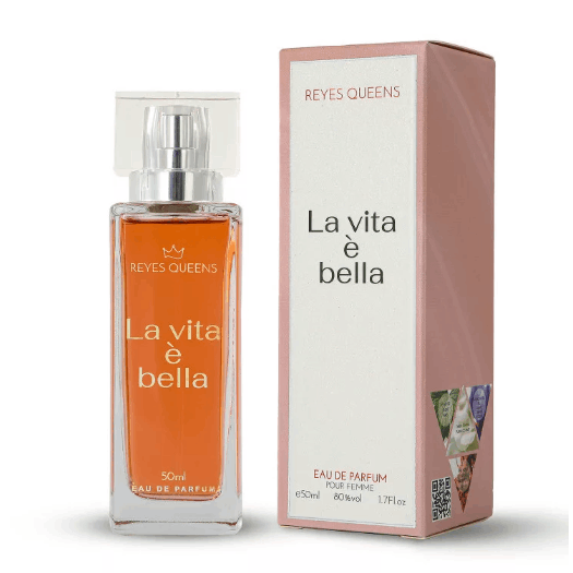 TEMU Everlyx - Vita E Bella Perfume By Queens Eau De Parfum For Women 50ml - Floral And Elegant Fragrance That Joy And - Long-lasting Women's Perfume
