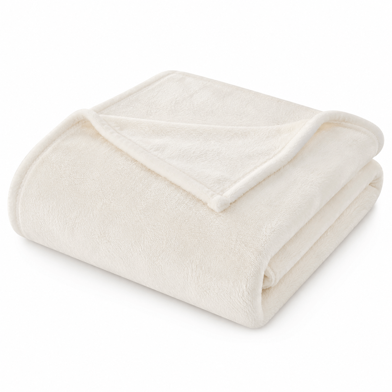 TEMU para casa de poliéster 260 g/m², color Crema, para sofá, cama y viaje, 1