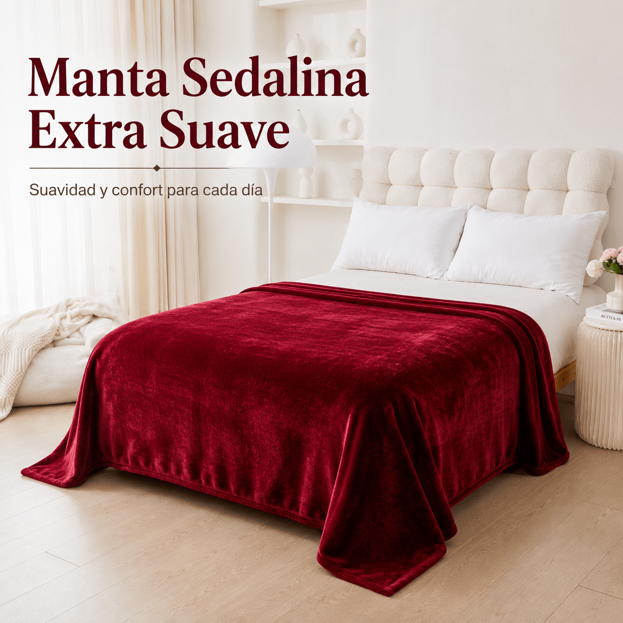TEMU para casa de poliéster 260 g/m², color , para sofá, cama y viaje, 1