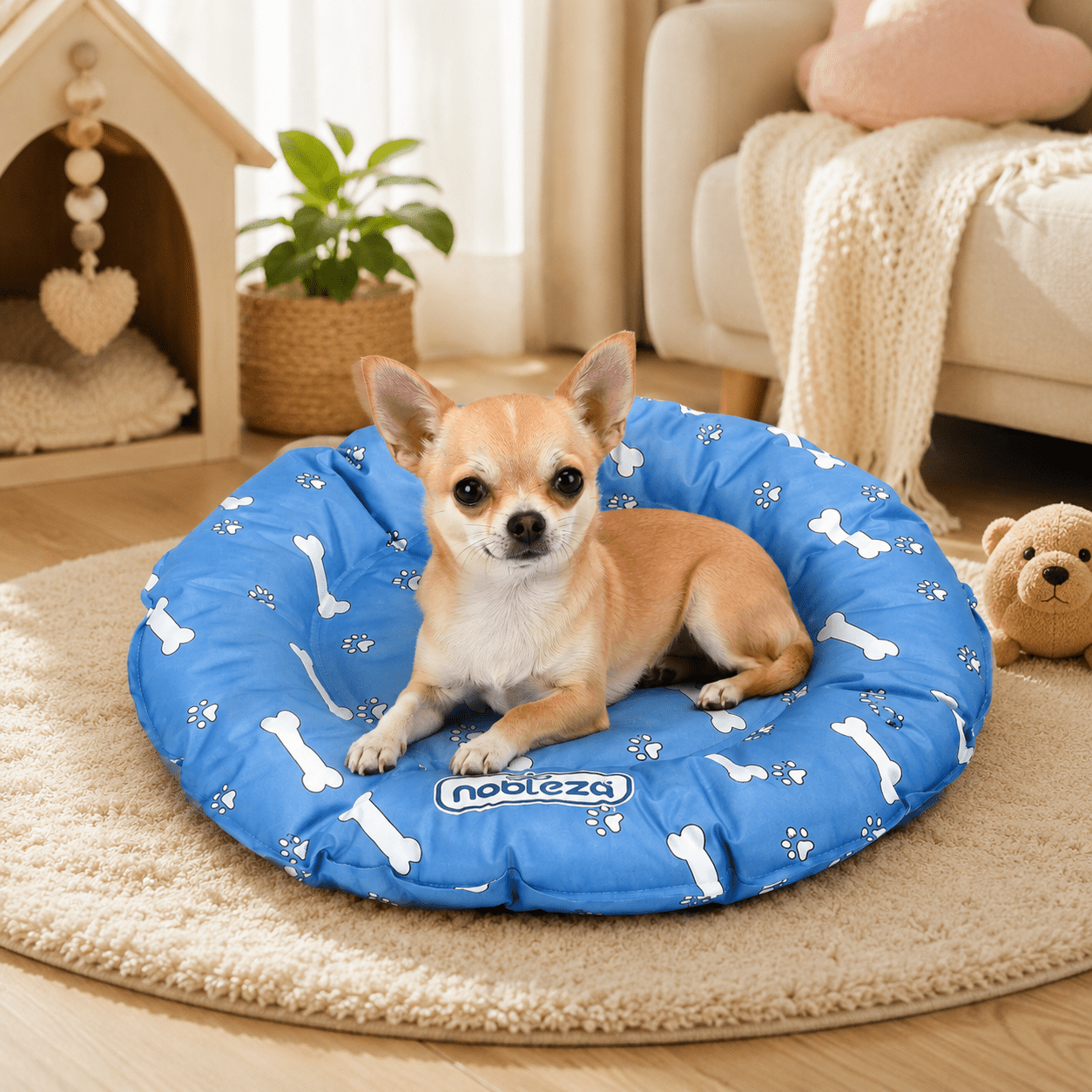 TEMU Alfombrilla (42x42cm)Refrescante aleatorio para Perros Gatos Alfombra de Enfriamiento Auto Refrigerante Mascotas Ideal para Perros Gatos
