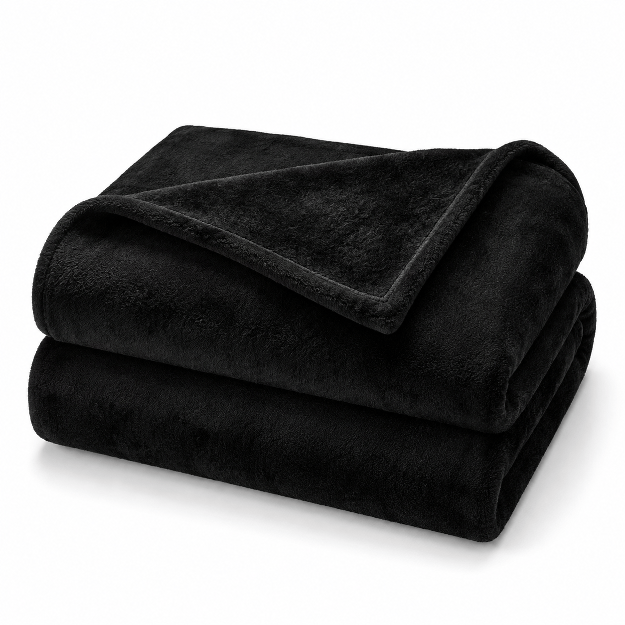TEMU para casa de poliéster 260 g/m², color negro, para sofá, cama y viaje, 1