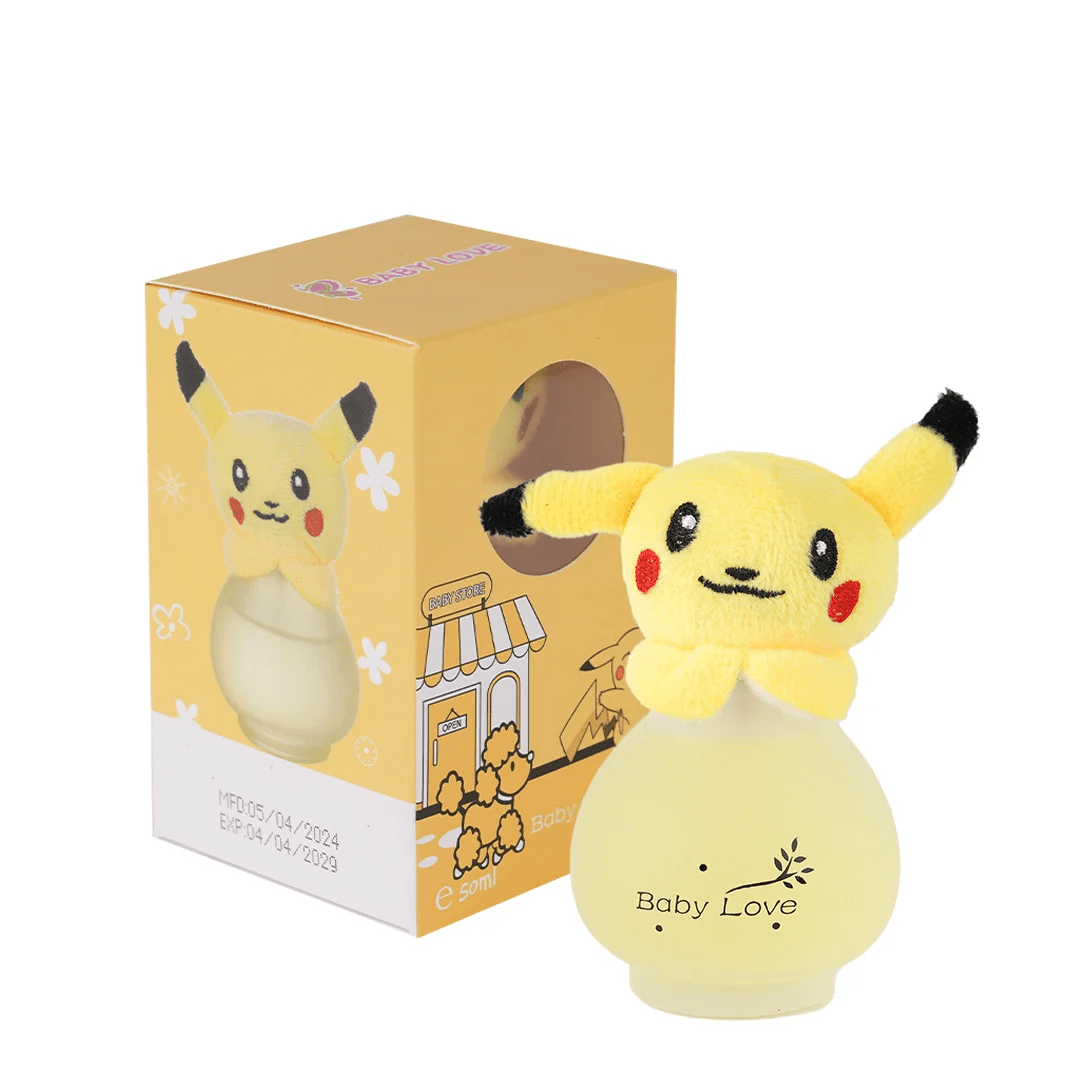 Perfume Enfant 50 Ml - Sweet And Fresh Eau De Parfum, Yellow Bottle With Plush Stopper, Gift Box For Girls And Boys