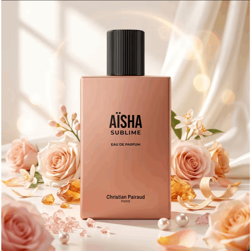 TEMU AÏSHA Eau de Parfum 100ml – de Fleurs, Vanille et Bois