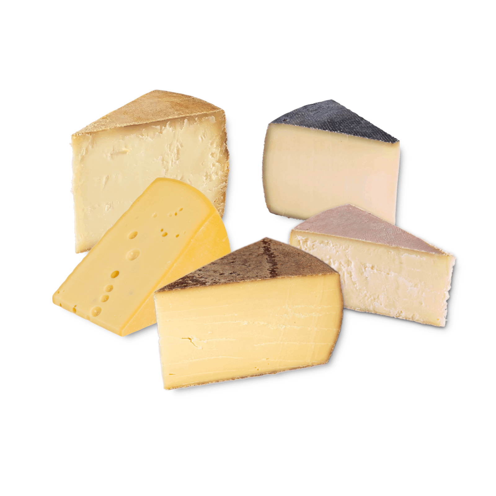 Almgourmet "alpine Cheese Delight" - 5 Cheese Specialties As A Tasting Selection - Including Fine Cheese With Red Wine Rind - 800g