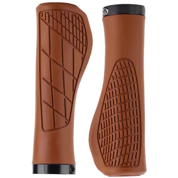 TEMU Puños de Bicicleta MTB Ergonómicos 132 mm con Abrazadera , Antideslizantes y Cómodos, para Manillar de Ciclismo, Montaña, y Trekking, Par