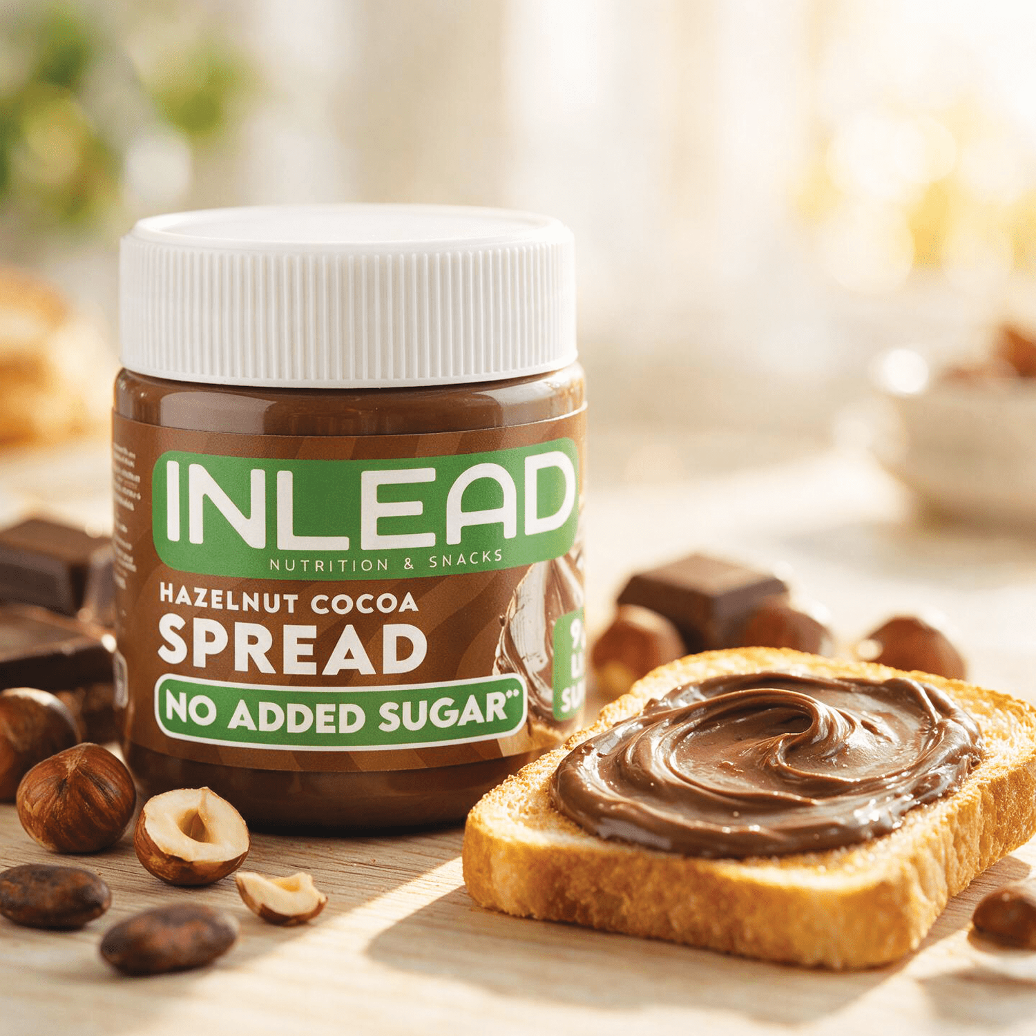 2nd Pack Inlead Spread Hazelnut Cocoa - 2x200g