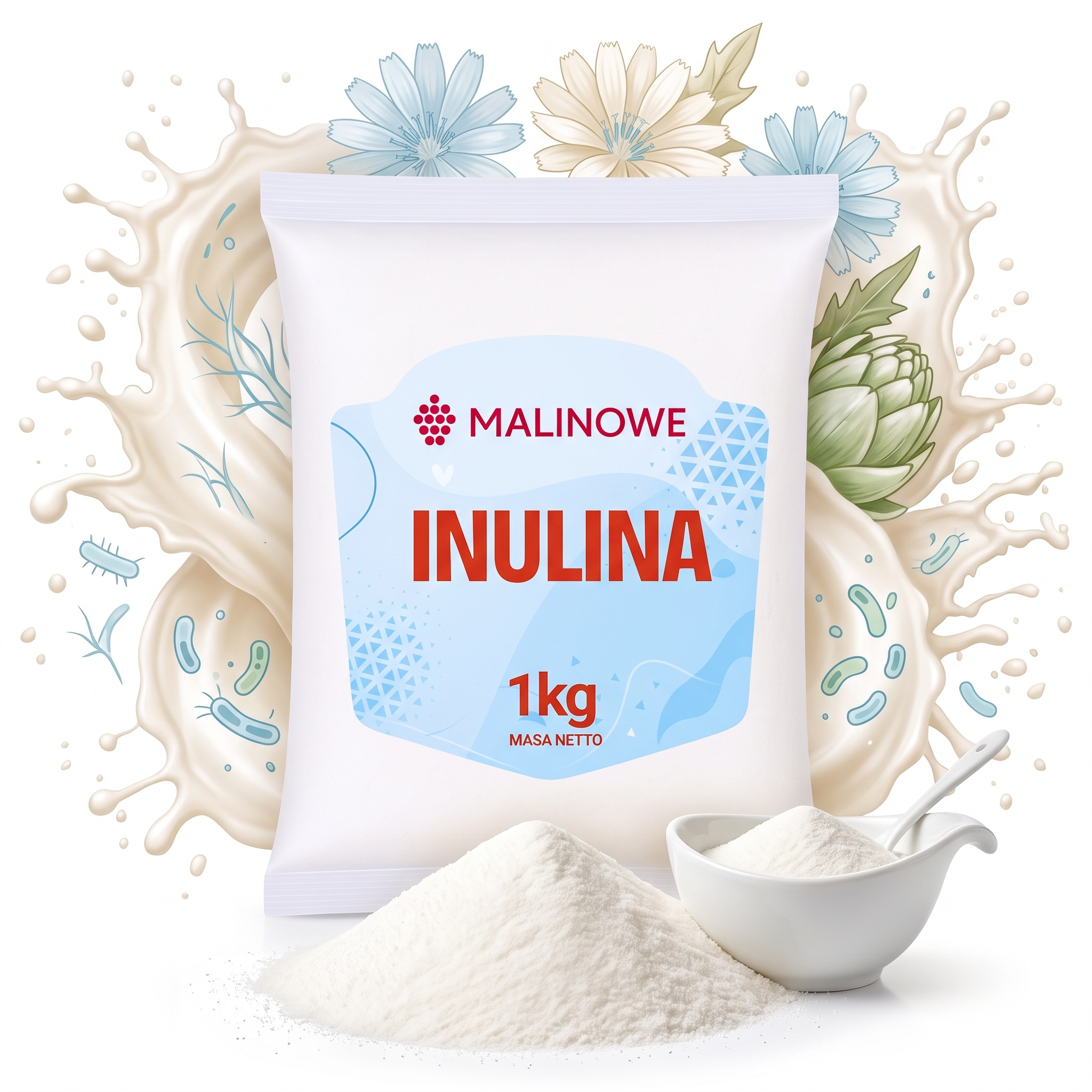 Image of Inulin Powder 1kg Premium Quality