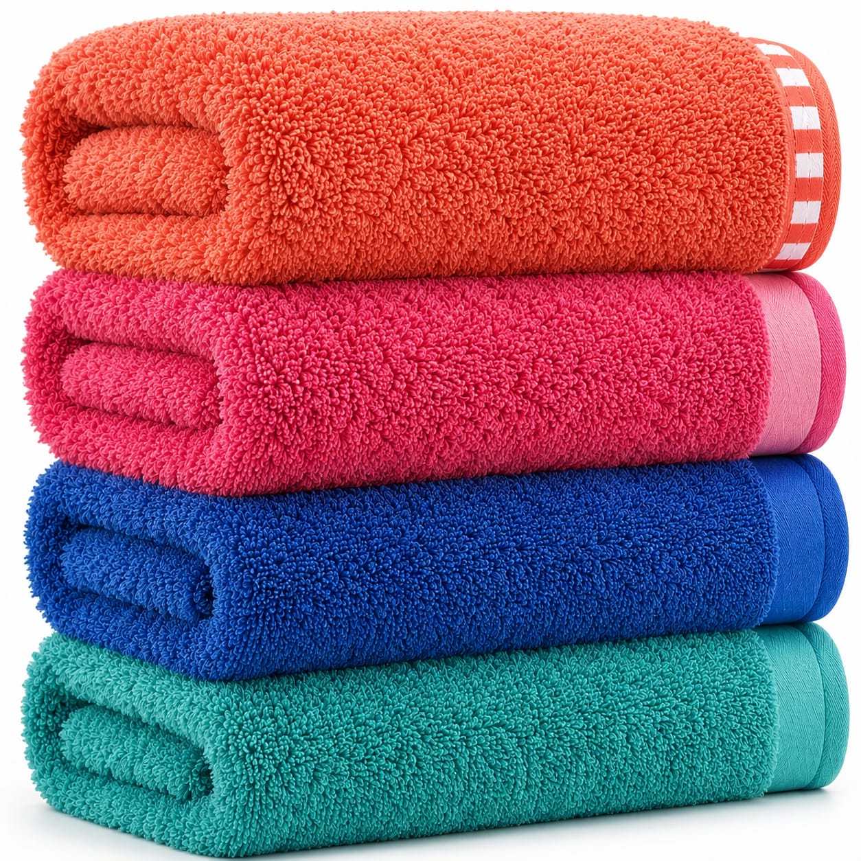 TEMU Toalla de Baño de Algodón 70x140 cm — Toalla de Ducha de y Muy Absorbente, Secado Rápido, Calidad , Varios Colores