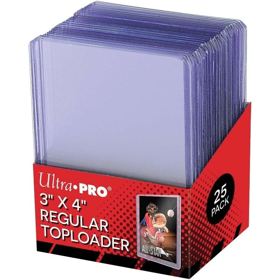TEMU 3" X 4" Regular – 25 Protective Sleeves For Standard Size Trading Cards For All Popular Trading
