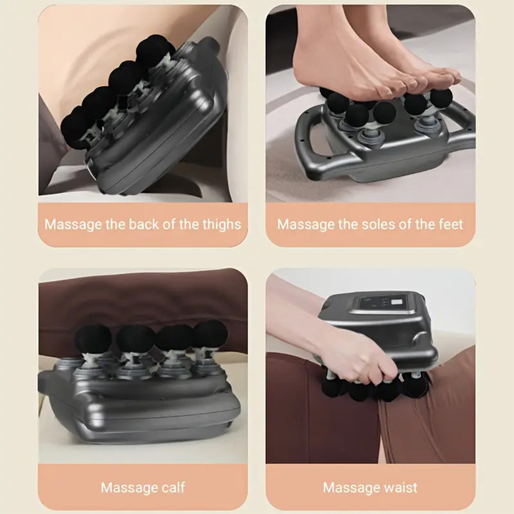 16 Head Massage Gun for Deep Tissue Relief with 9 Modes