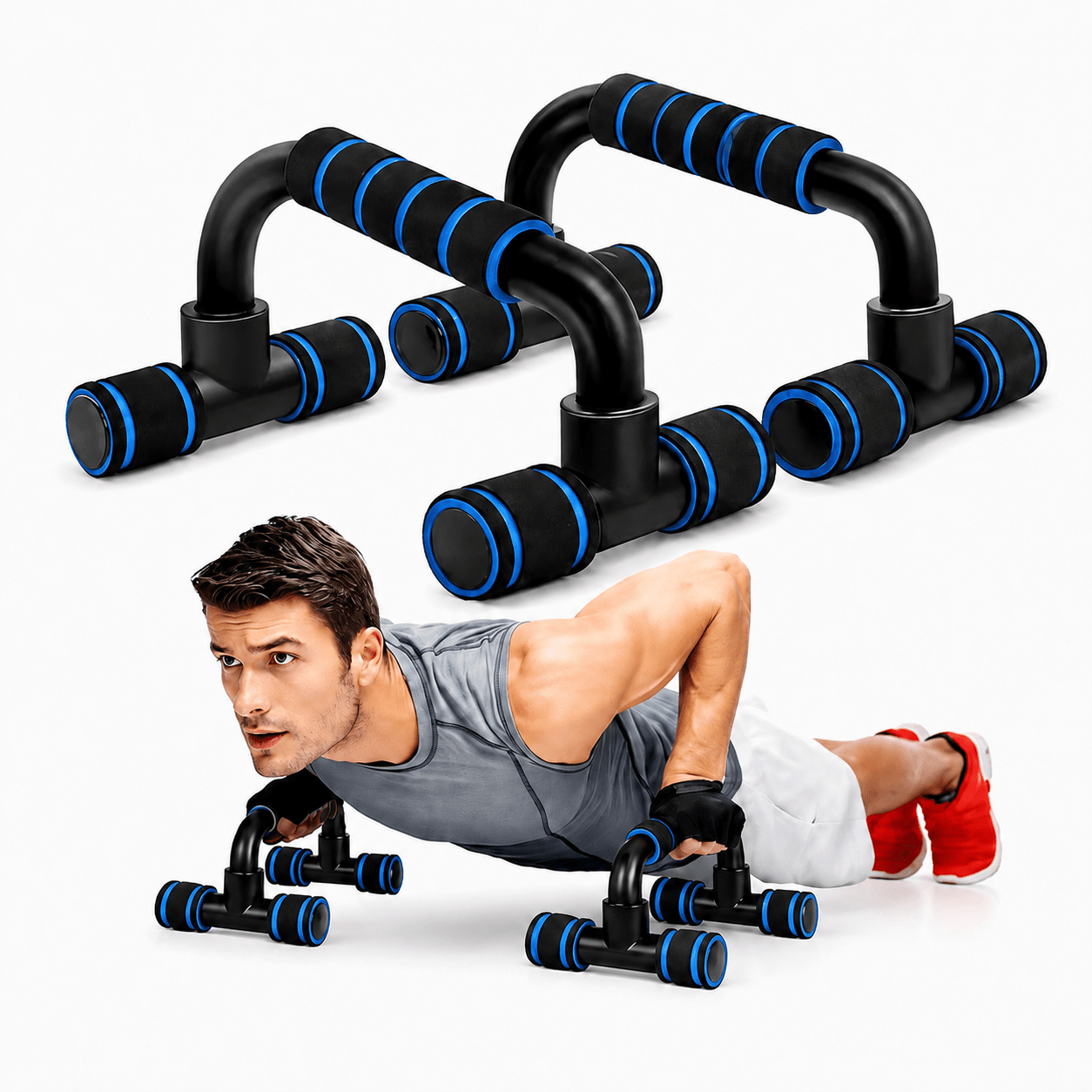 Push Up Bars for Abdominal & Chest Muscle Training