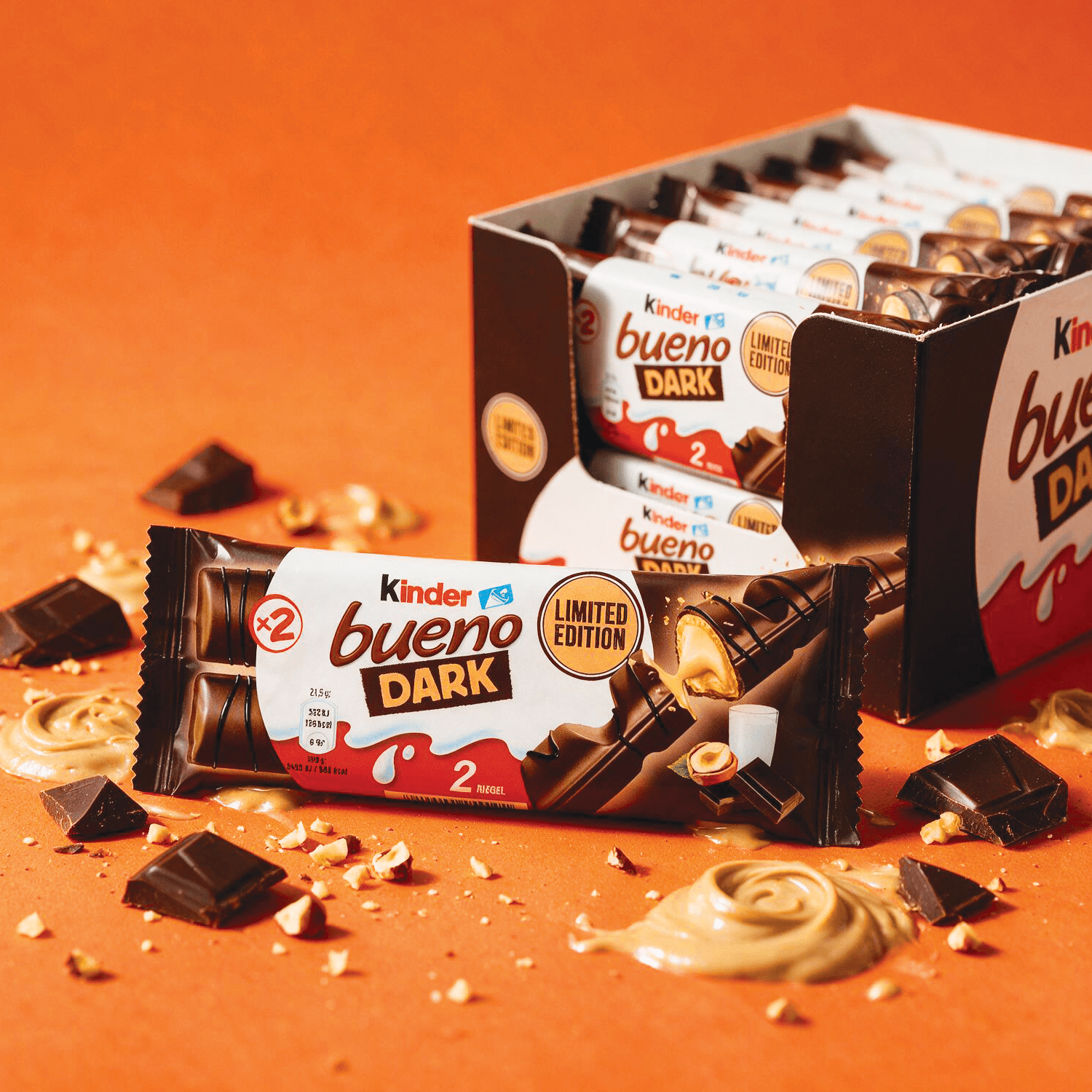 Image of 30er Pack - Limited Edition - Kinder Bueno Dark Thekendisplay - 30x43g