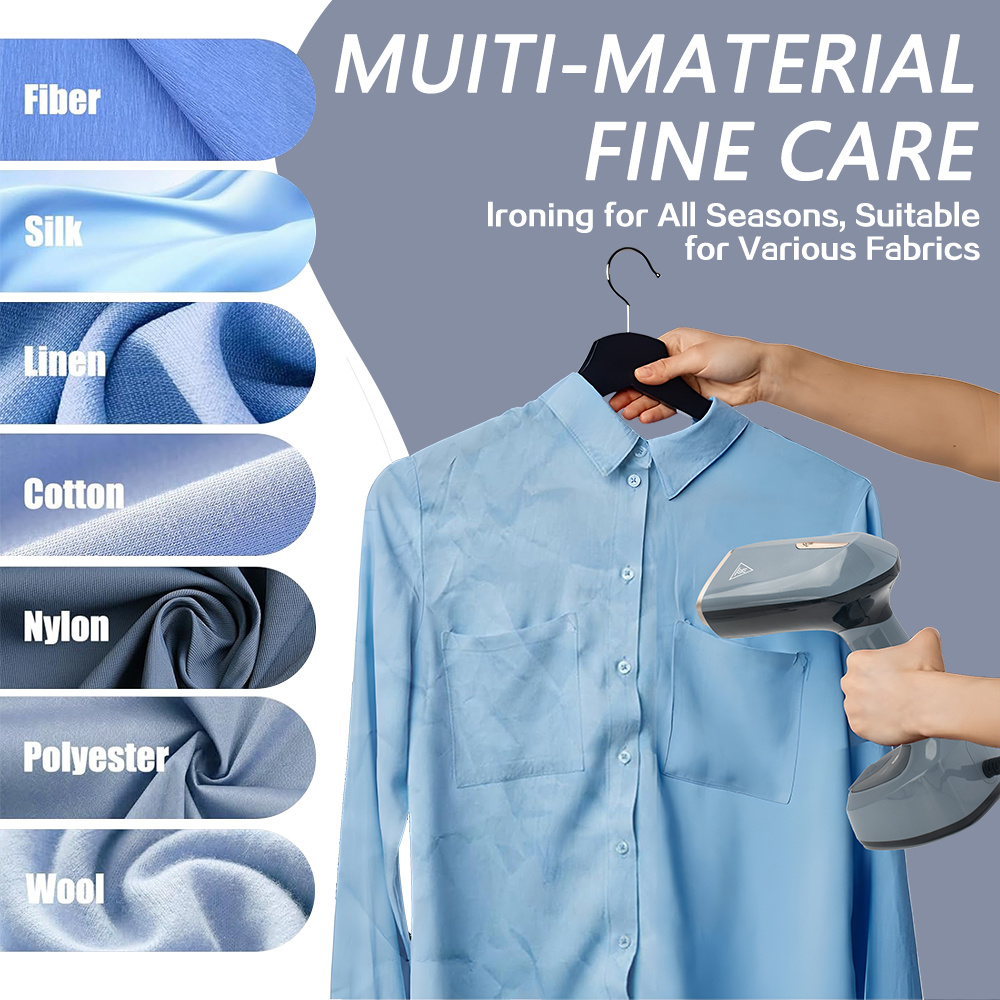 TEMU Professional Handheld Ironing Machine, Large‑steam Foldable Compact Portable Garment Steamer, Large Capacity Water Tank, Durable For Clothes
