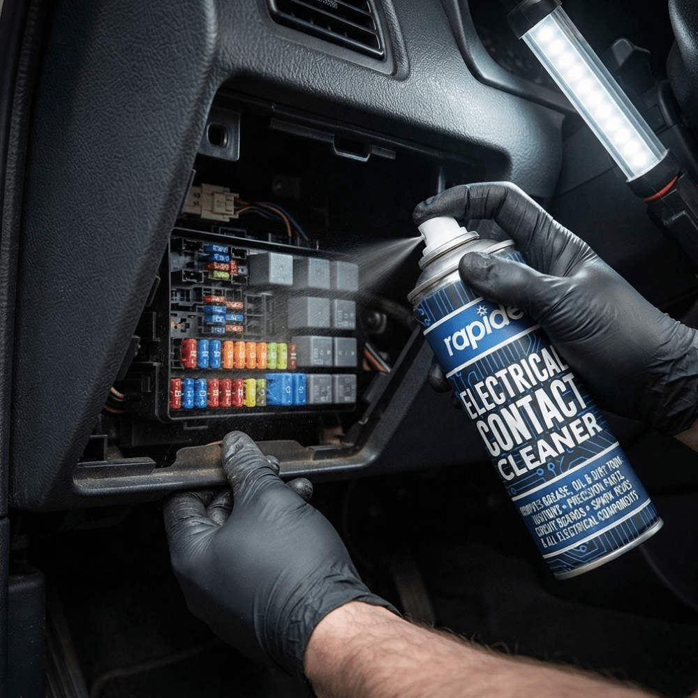 Rapide Electrical Contact Cleaner Spray, 2-Pack for Precision Electrical Cleaning