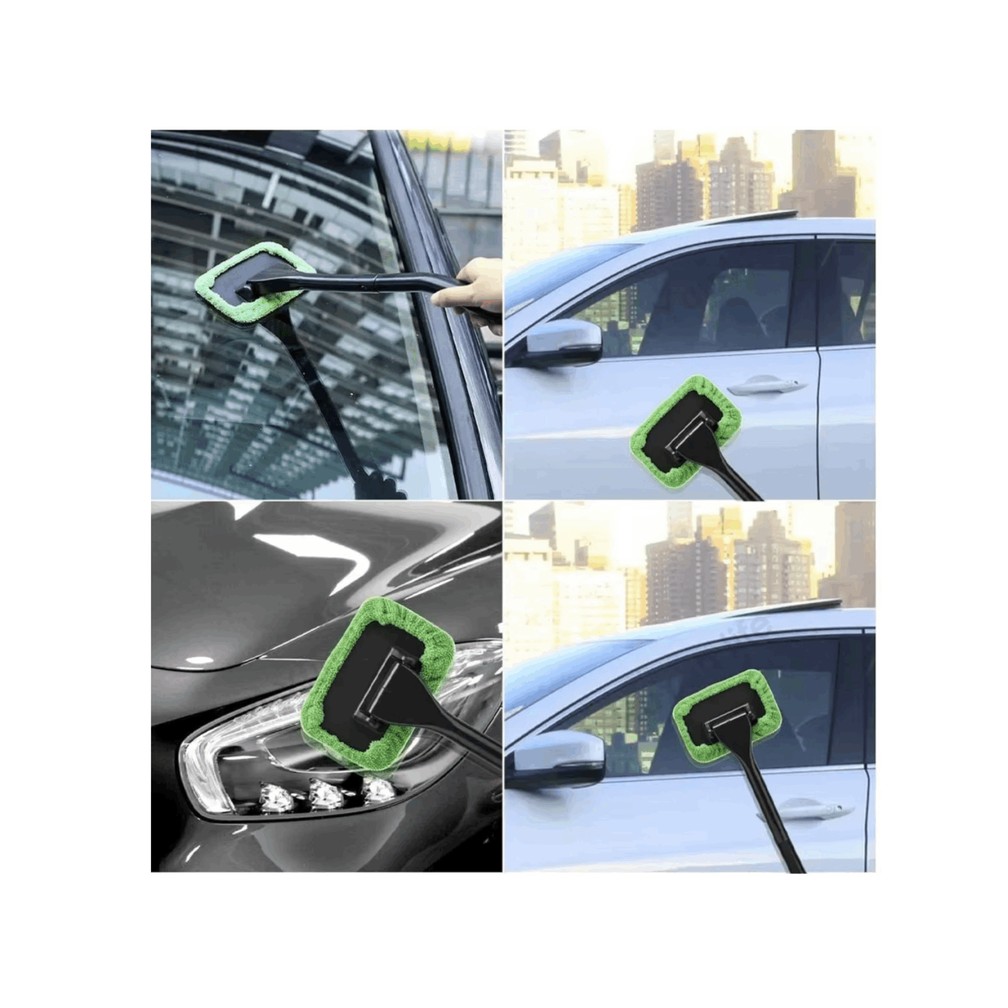 Image of Microfiber Cloth With Handle For Car Washing