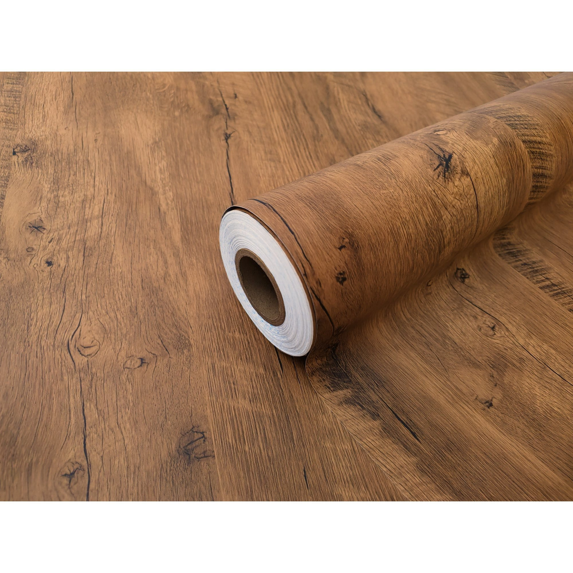 Image of Self-adhesive Renovation Laminated Film For Doors And Furniture, Chestnut , Width