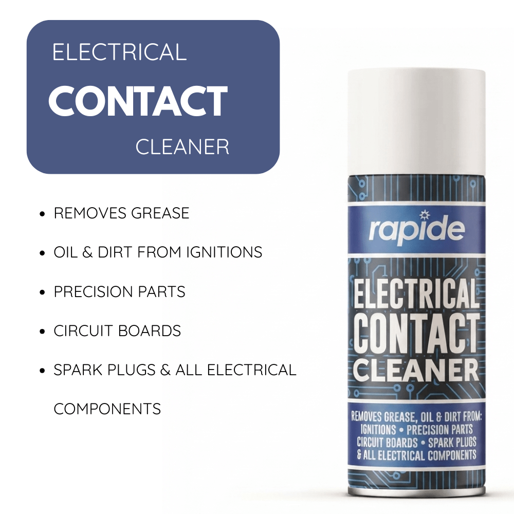 Rapide Electrical Contact Cleaner Spray, 2-Pack for Precision Electrical Cleaning