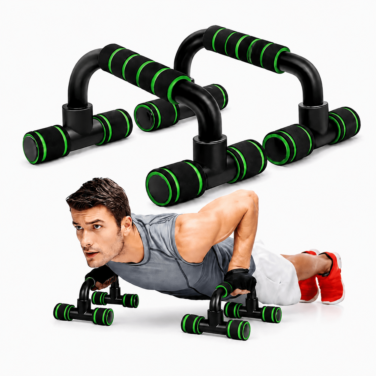 Push Up Bars for Abdominal & Chest Muscle Training