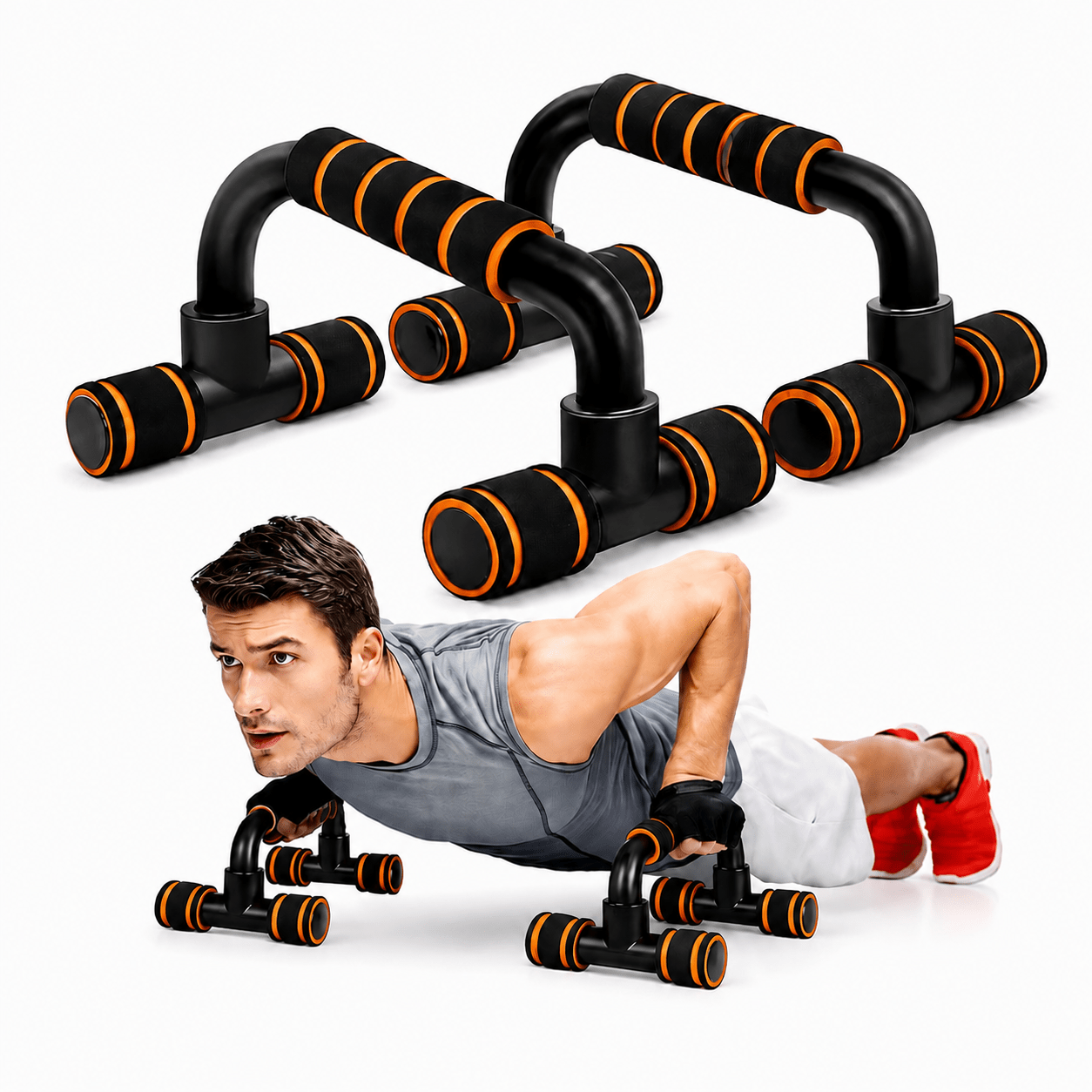 Push Up Bars for Abdominal & Chest Muscle Training