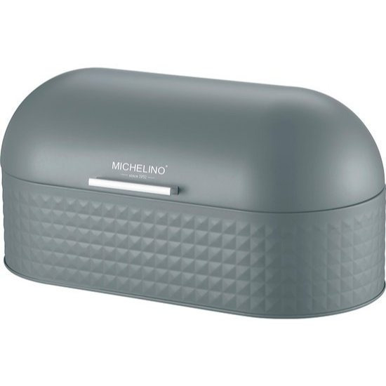 TEMU Michelino Bread Bin - Metal Bread Box - Large Bread Box - Bread Storage Box - Store Bread - With - 43.5 X 22 X 21.5 Cm