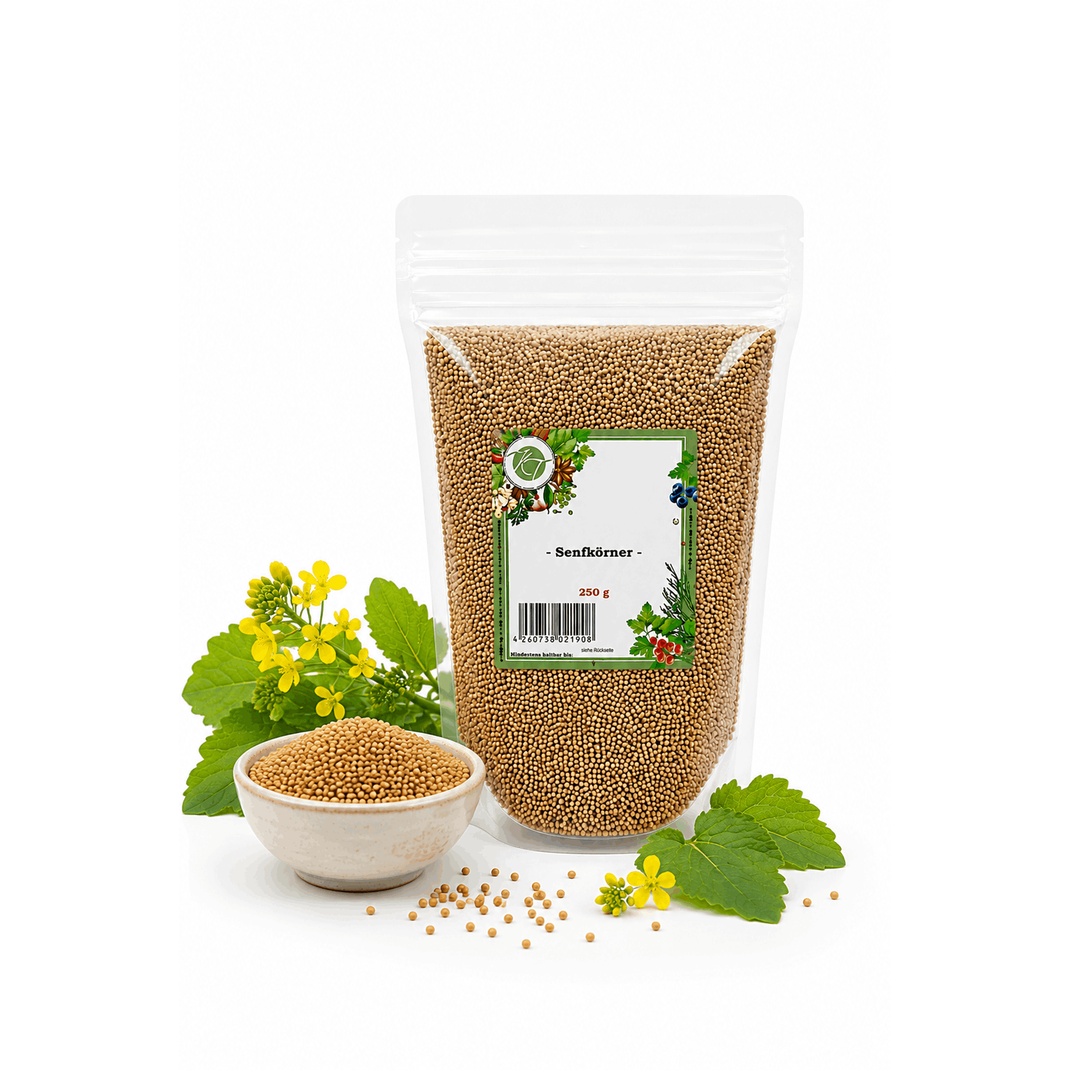 Kt Whole Food-grade Mustard Seeds For Pickling And Seasoning - 1a Quality