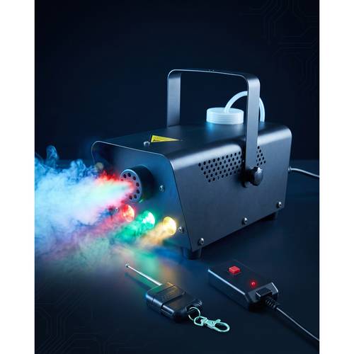 Artikelbild led nebelmaschine mit fernbedienung & farbwechsel - inkl. nebelfluid