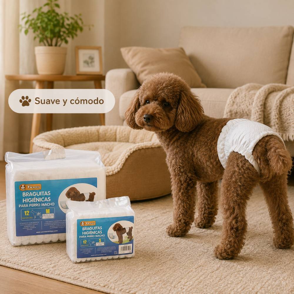 TEMU Pañales para mascotas | Paquete de 24 | Pañales para perros muy absorbentes | Pañales para perros a prueba de fugas | Pañales para perros |