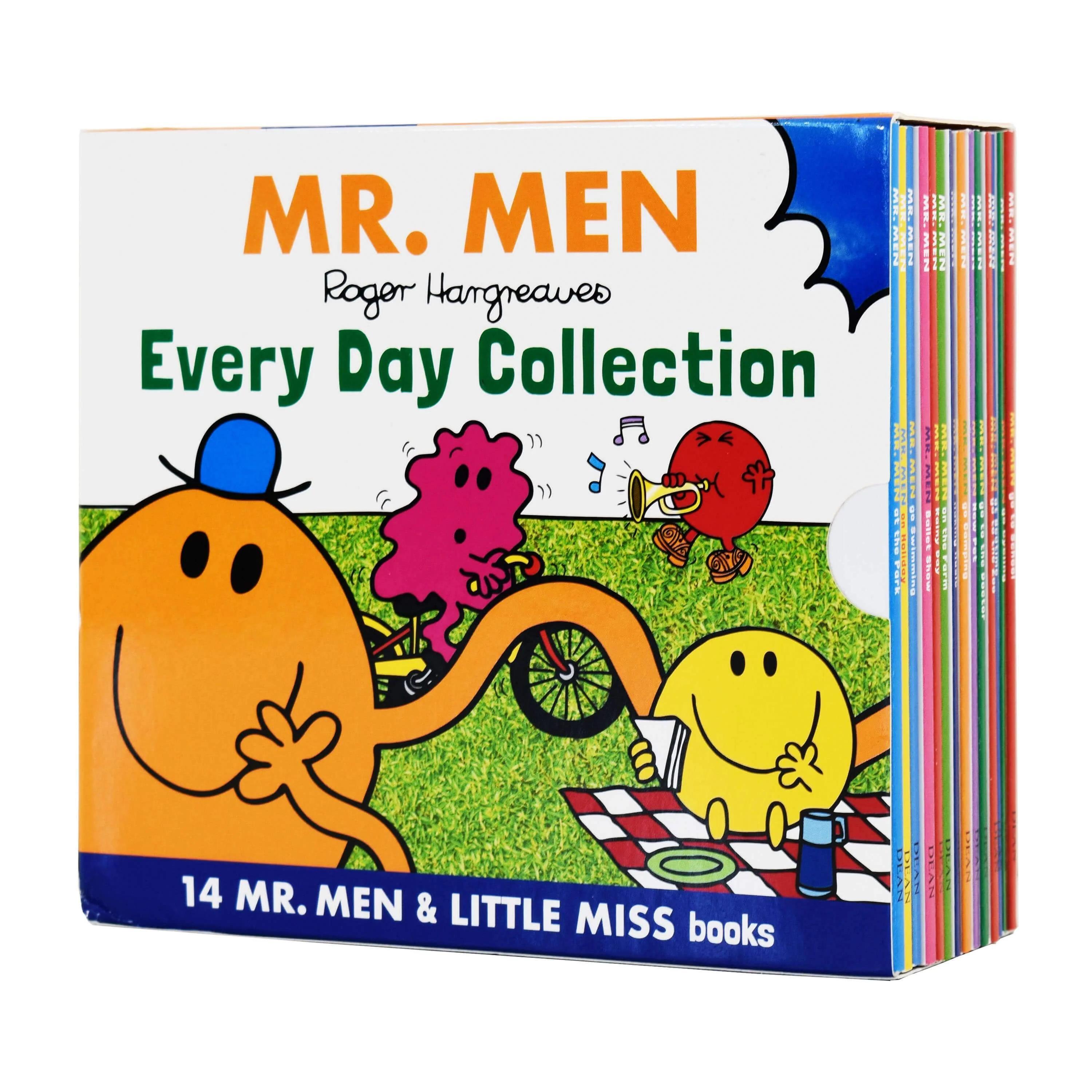 Mr Men & Little Miss Everyday Collection by Roger Hargreaves 14 Stories Book Box Set - Ages 0-5 - Paperback