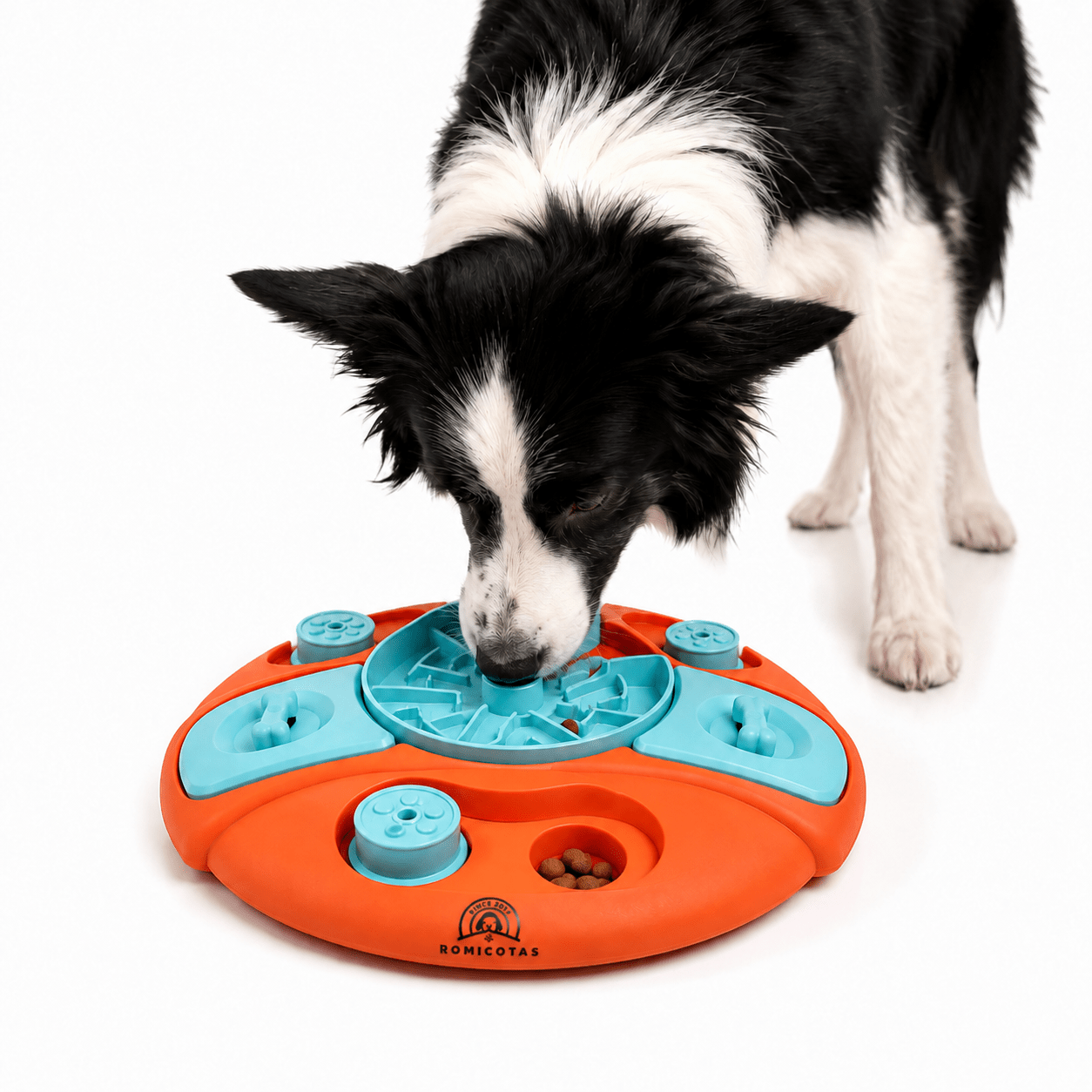 TEMU Juguete Interactivo para Perros, Juguete de Inteligencia para Perros y Gatos, Puzzle de Olfato Niveles, Comedero Antivoracidad y Alimentación
