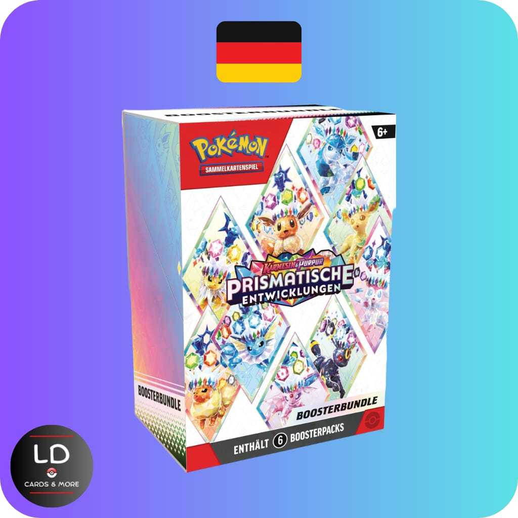 Prismatic Evolutions Booster Bundle German - Prismatic Evolutions Booster Bundle