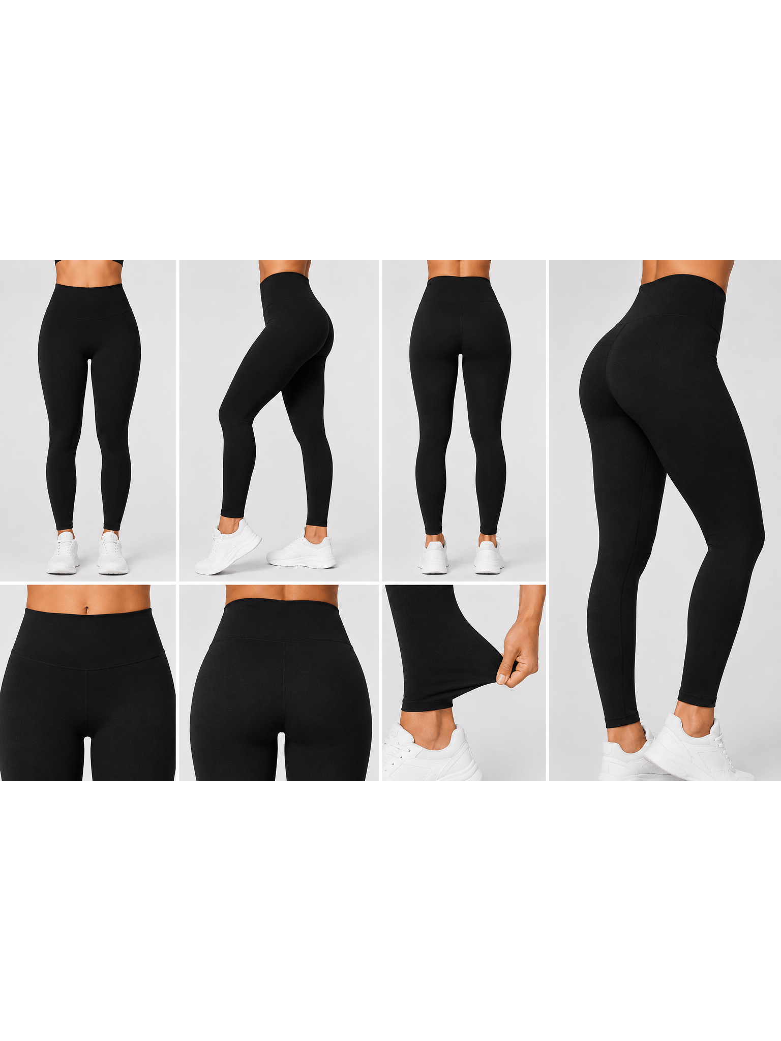 4-Pack Super Soft High-Waisted Leggings