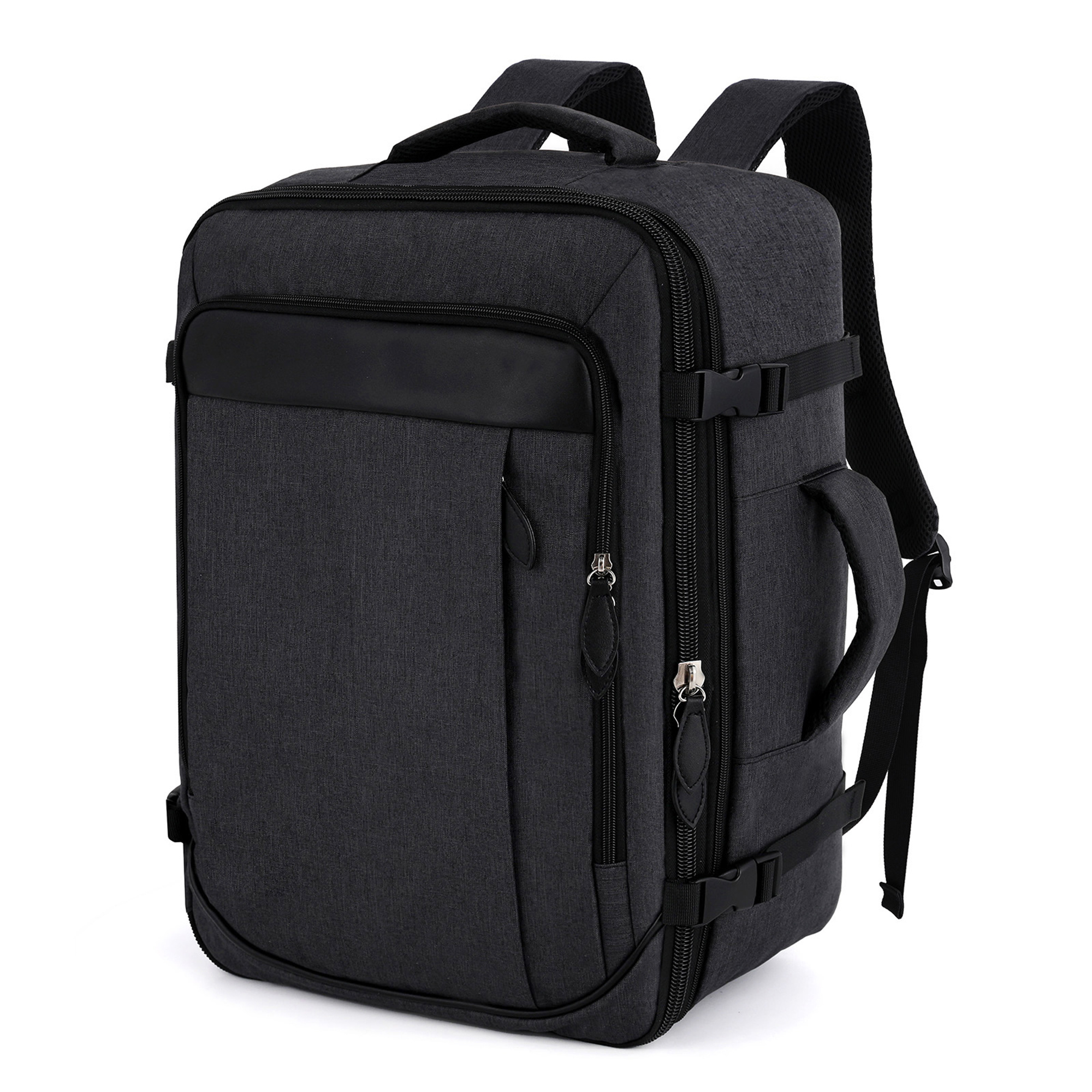Image of Expandable Travel Backpack 51x37x18cm, Under-seat Hand Luggage Suitable, Hiking Backpack With Large Capacity For Women Men, Hand Luggage Backpack For Short Trips Business Travel