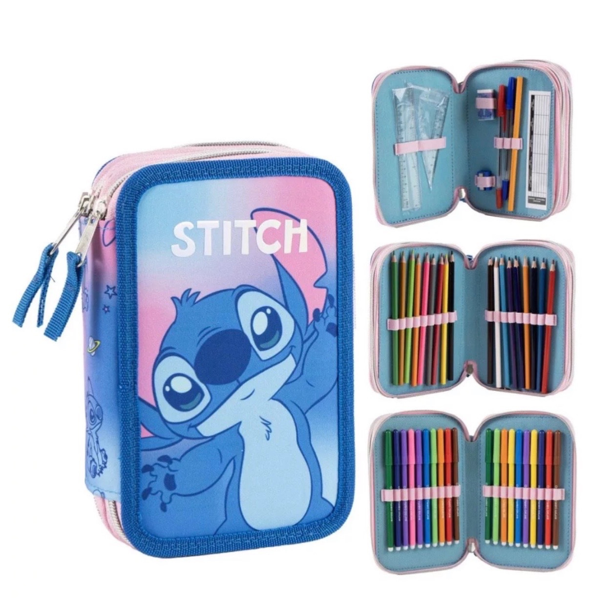 And 3-tiered Feather Bag Filled