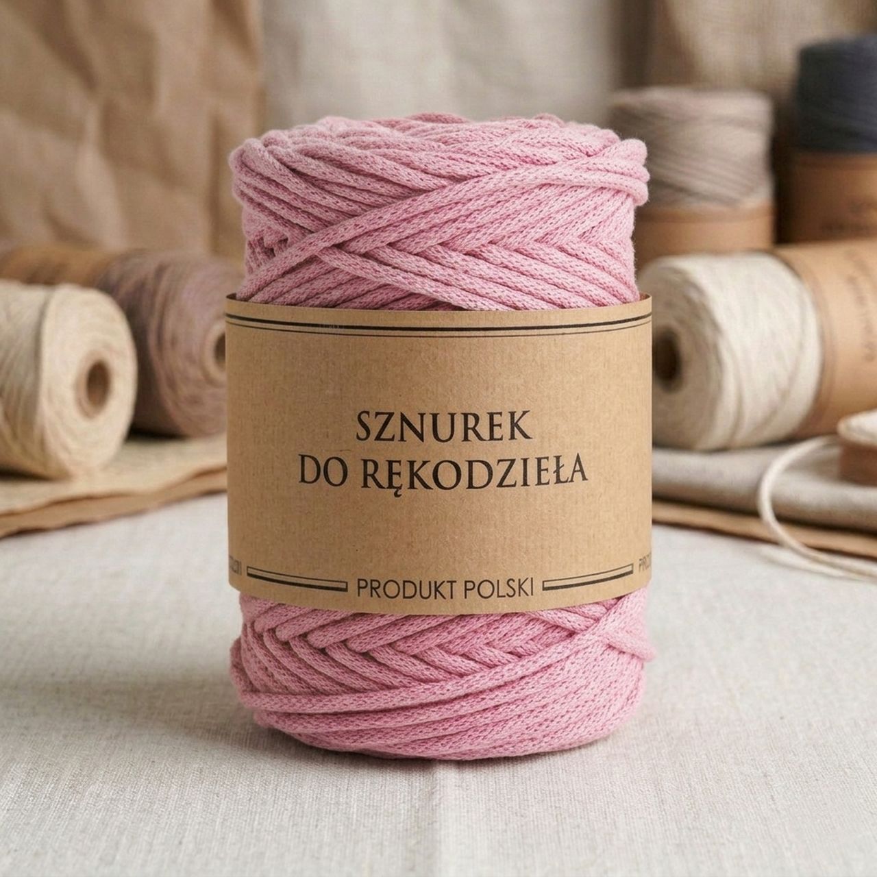 Cord For Macrame Handicraft With A 3mm 100m Core