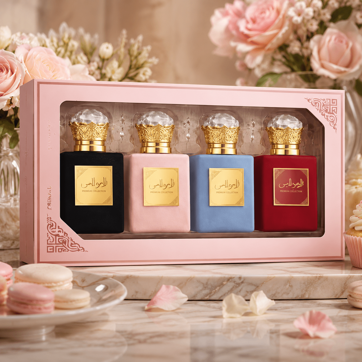 TEMU Set Profumatori per Ambienti 4�30 ml �� Fragranze a Lunga , Diffusori per Casa, Camera da Letto, Soggiorno e Ufficio, Idea Regalo Elegante