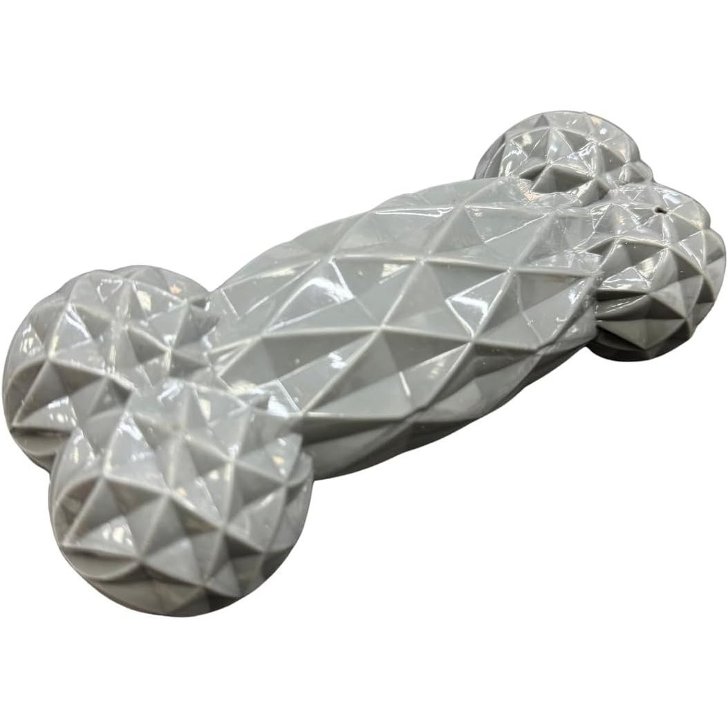 Dog Bone & Dumbbell Squeaky Toy 2-Pack