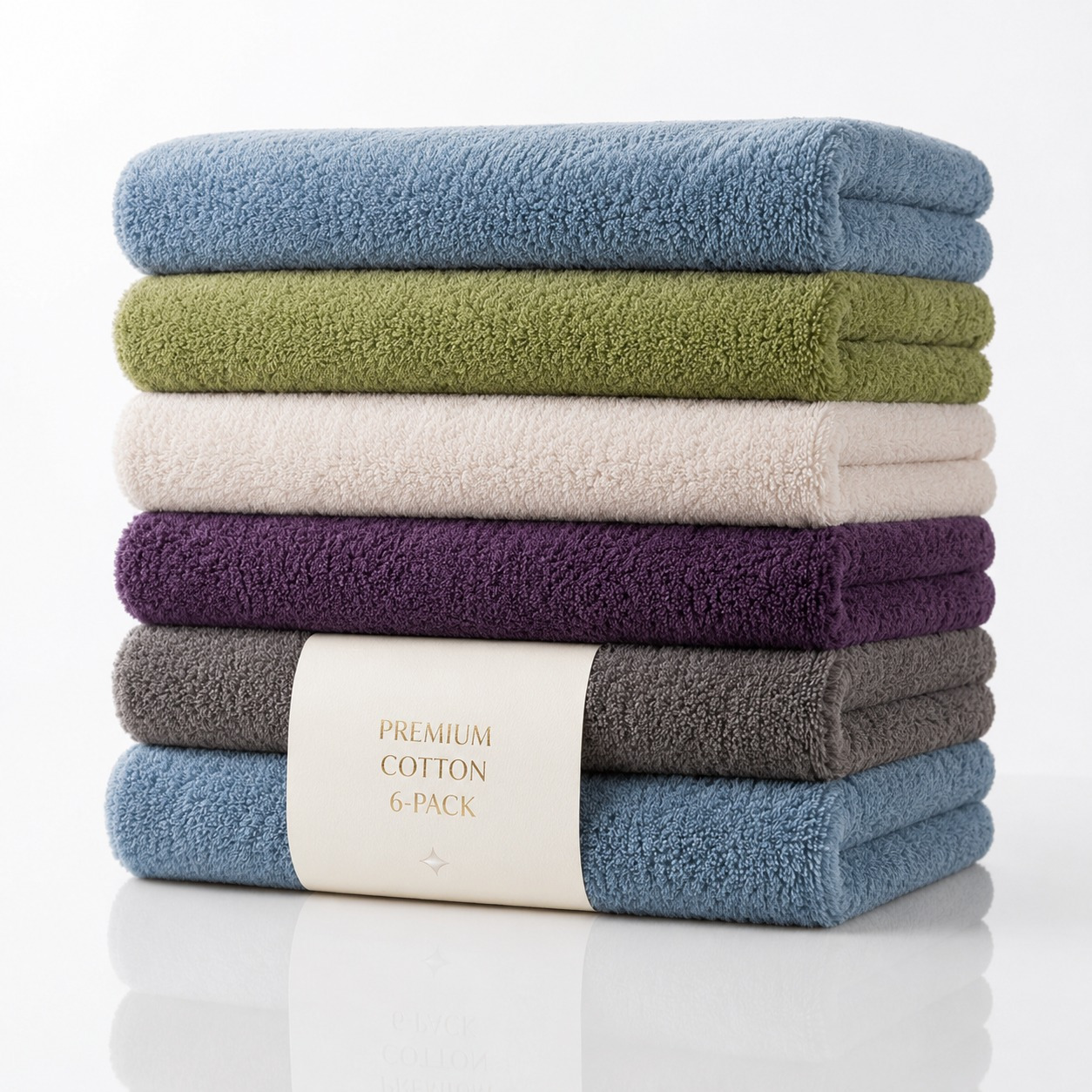 TEMU Toalla de Lavabo 50x100 cm Algodón – Toalla de Manos de y Absorbente, Color Liso Teñido, Uso Diario Hogar y Hotel