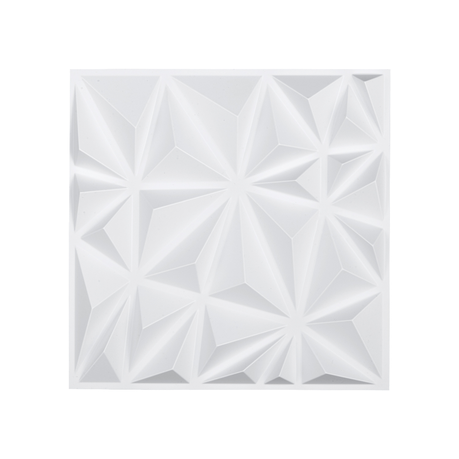 TEMU Panneaux muraux 3D VEVOR, lot de 33, 11,81 x 11,81 po, carreaux diamant en PVC art moderne , couverture de 32 pi², panneau mural d'appoint,