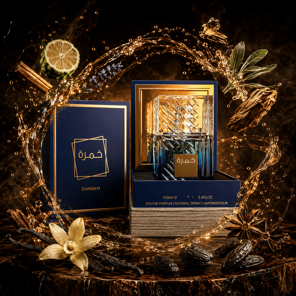 Image of Perfume For Men 100 Ml - Spicy Perfume, , Lavender, Vanilla, Musk And Bean