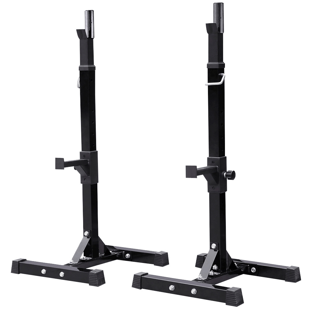 TEMU Costoff Soporte para Barra Ajustable, Rack de Pesas Regulable 114-179 cm para Gimnasio en Casa