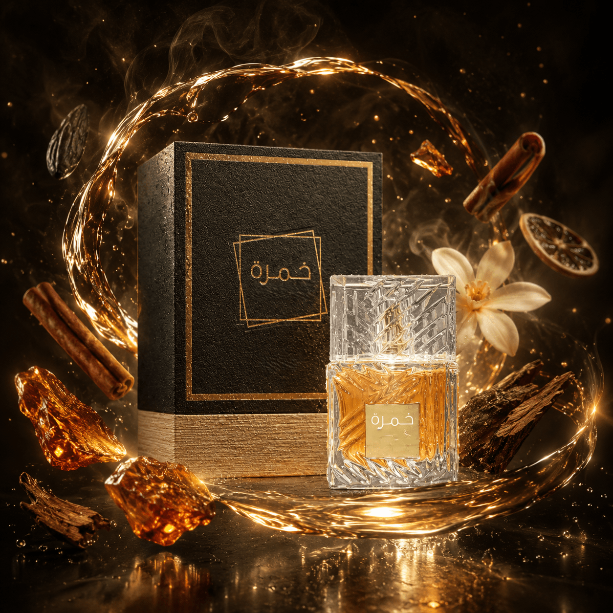 Unisex Perfume 100 Ml - Oriental Gourmet Perfume With Notes Of Cinnamon, , Vanilla, Amber And Wood