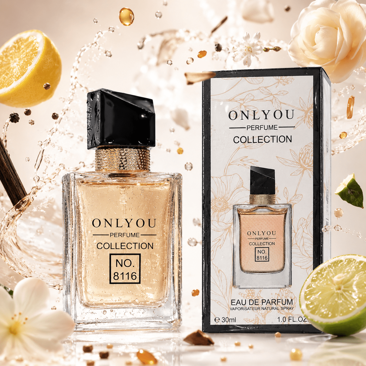Image of Women's Perfume Collection N°8116 – Eau De Parfum 30 Ml – Elegant And Long-lasting Floral Perfume