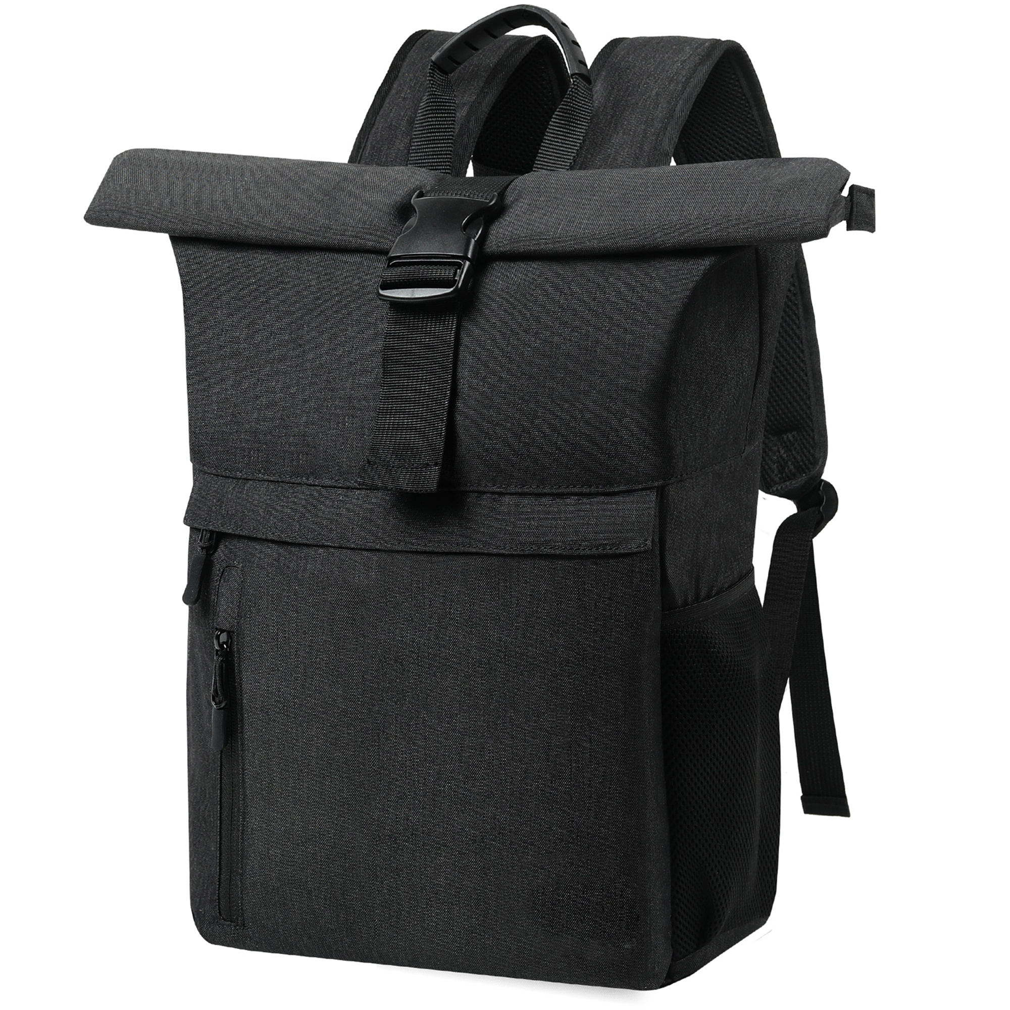 Image of Mofut 21l-25l City Backpack Rolltop Backpack For Men And Women, Leisure Backpack With 15.6 Inch Laptop Compartment, Laptop Backpack, Lightweight Daypack For Business Work Hiking Cycling