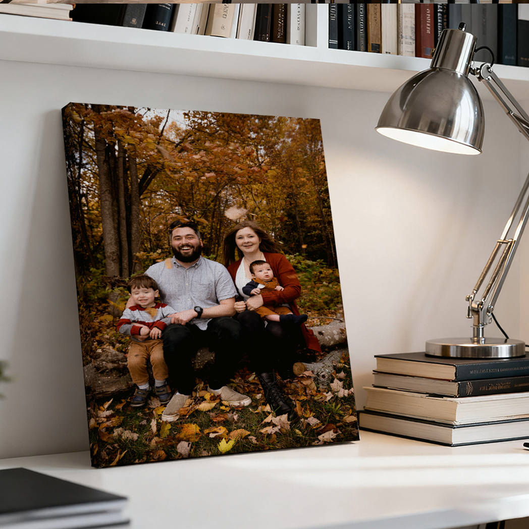 Personalized Canvas Print for Home Decor, Custom Photo Wall Art