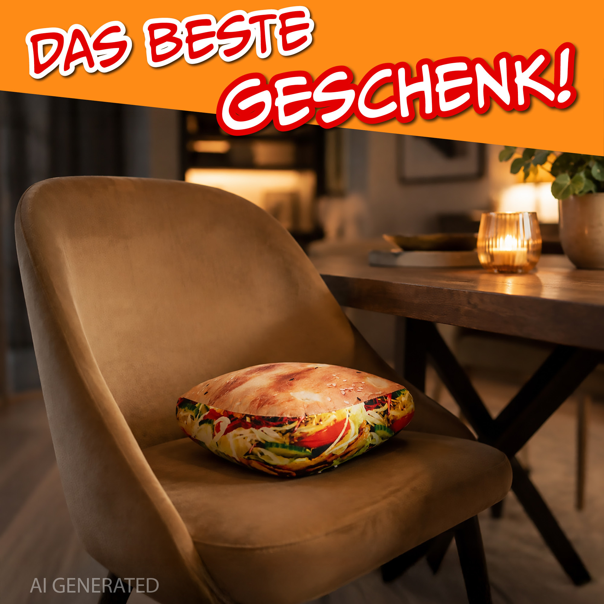 Pillow Dönertasche Decorative Pillow Sofa Pillow Throw Pillow 40 X 30 Cm