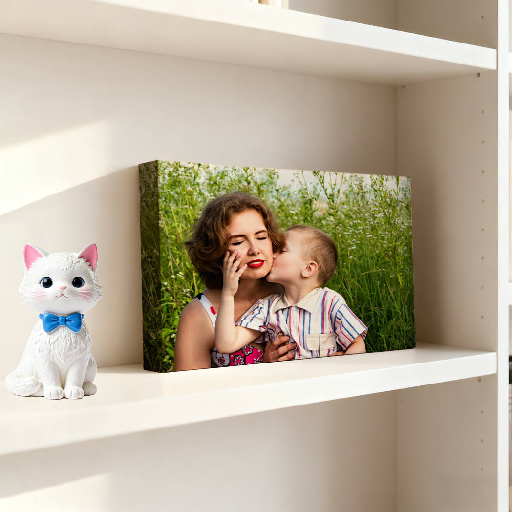 Personalized Canvas Print for Home Decor, Custom Photo Wall Art