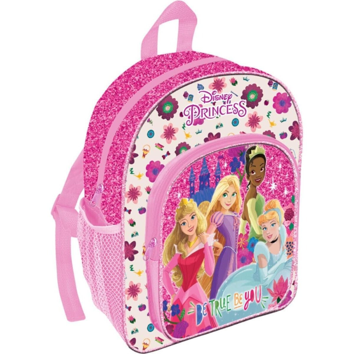 TEMU Princess Deluxe Backpack | Girls Kids School Bag | Large Character Rucksack For School, Nursery, Travel &
