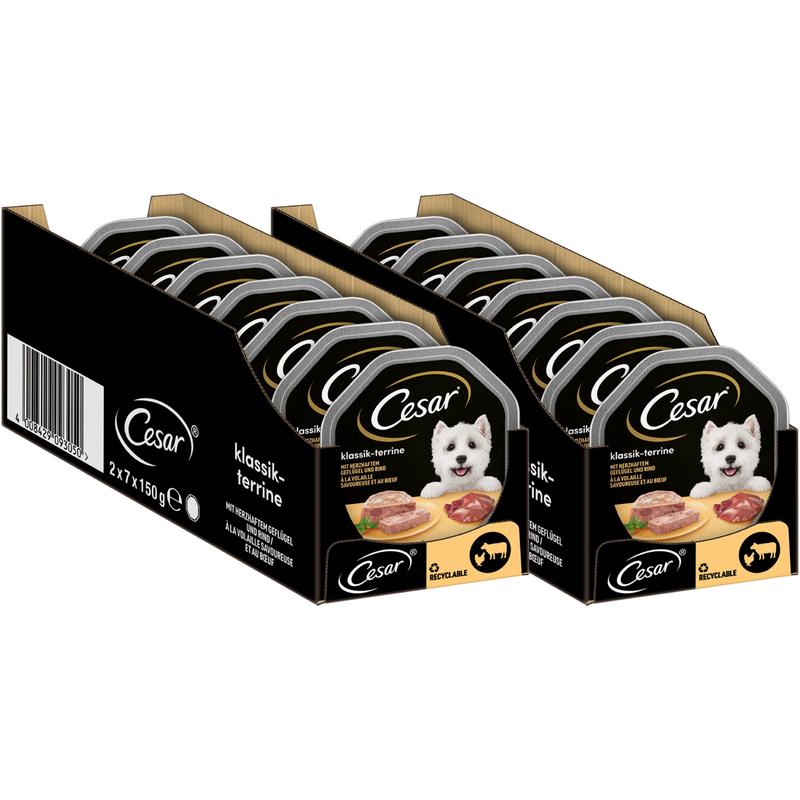 ® With Poultry And Beef 14 X 150g
