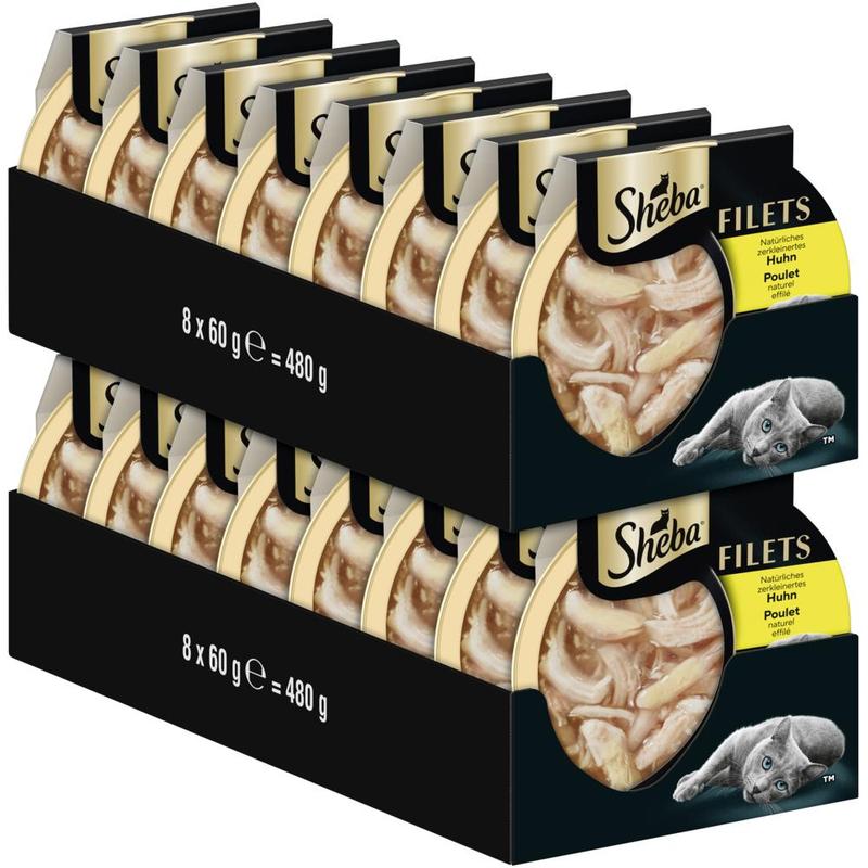 Sheba® Fillet Trays 16 X 60g